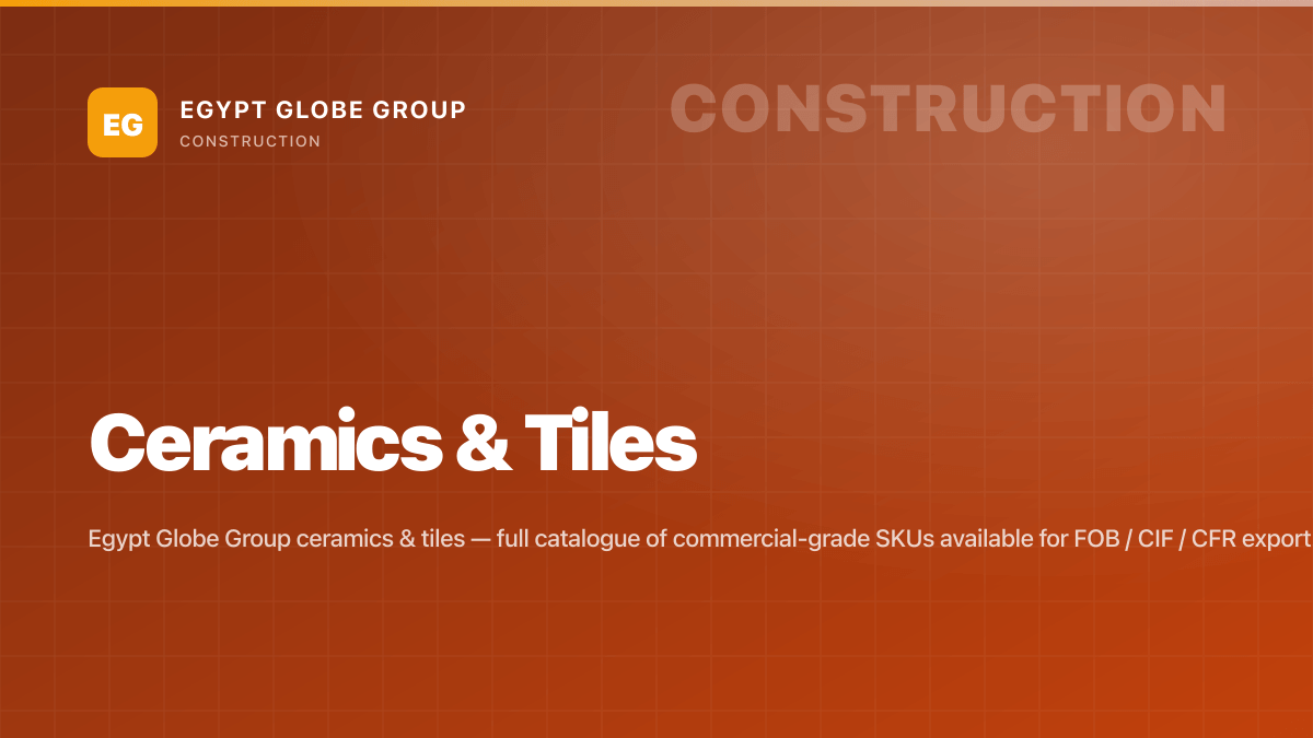 Ceramics & Tiles