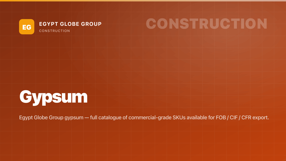 Gypsum